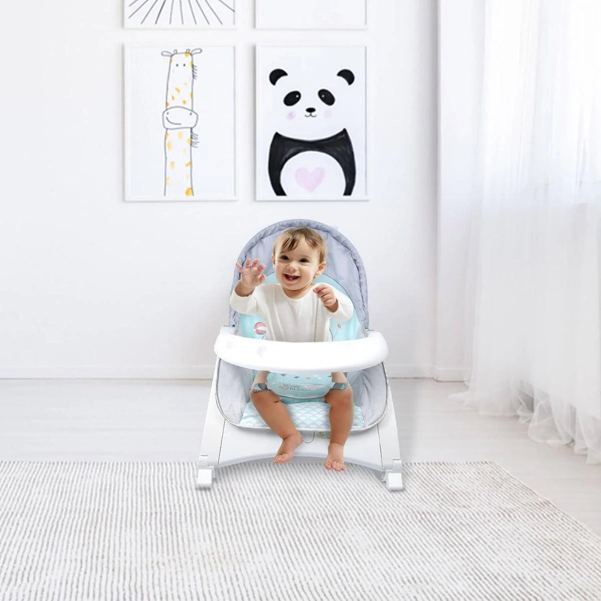 Baby Rocker Bouncer - Pink | uSmile.toys www.usmile.toys